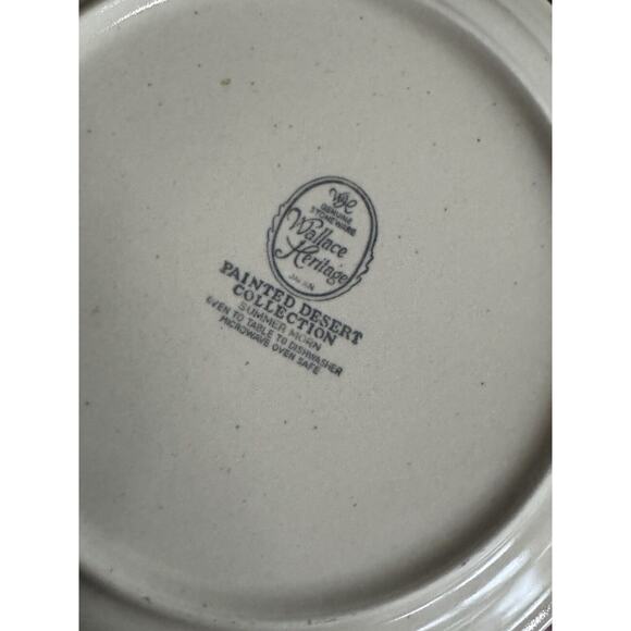 Salad Summer Morning Plates (3) Wallace Heritage Painted Desert Collection Boho - Picture 5 of 7